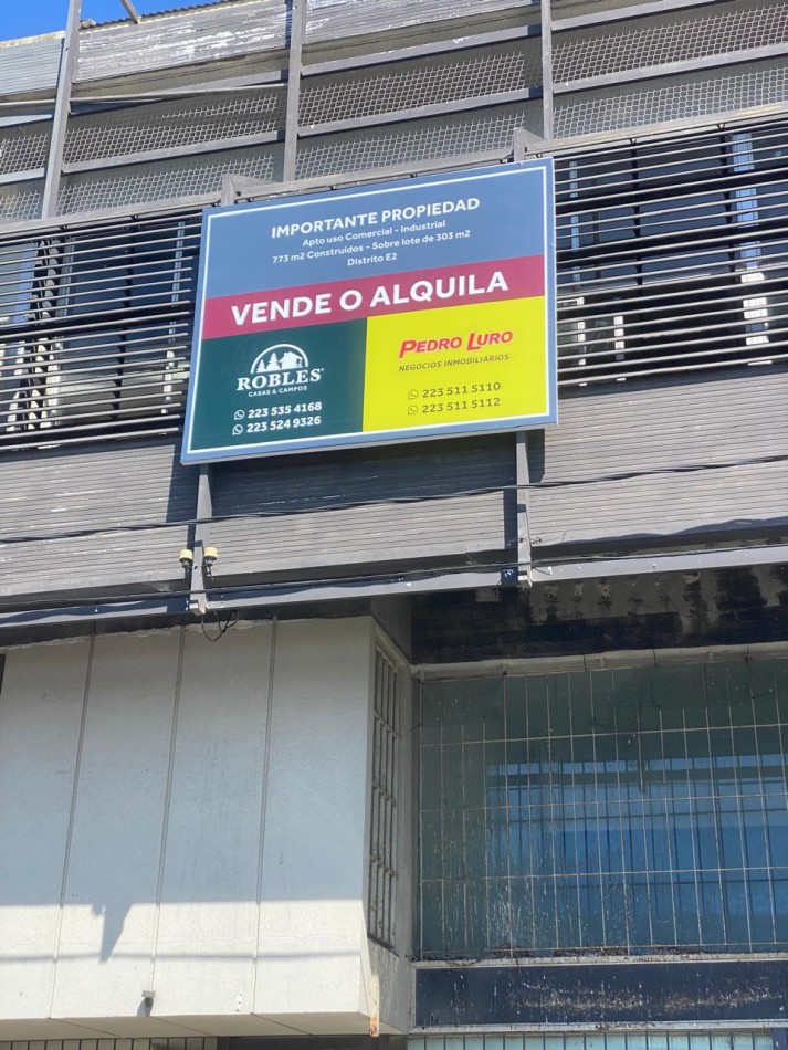 local 800m2 Luro y Champagñat